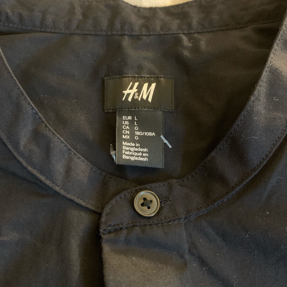 H&M black (Men’s) Dress shirt